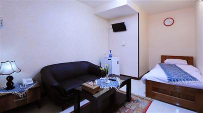 اتاق یک تخته هتل جام فیروزه اصفهان
